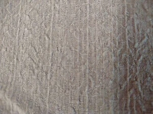 FABRIC OLIVE GREEN PATTERNED CREPE KNIT MEDIUM  WEIGHT 2 YARDS  10 "X 48" WIDE - Picture 1 of 1