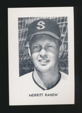 1967 Seattle Popcorn (PCL) -MERRITT RANEW (Seattle Angels) Colt 45, Cubs, Pilots