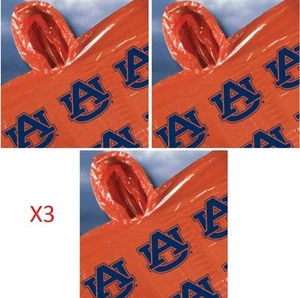 Auburn Tigers Hooded Poncho (3) Rainmate II Drawstring OSFM J143 NEW - Picture 1 of 3