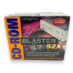 Creative CD Rom Blaster 52X MK4108 Vintage CD5220F/5233E IDE Drive Sealed New