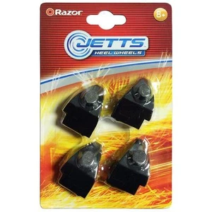 Neu in Verpackung Razor Jetts Heel Wheels Spark Ersatzpackung 4 Ersatzkartuschen - Bild 1 von 3