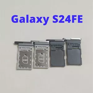 Bandeja de tarjetas Bandeja de chip SIM Accesorios para Samsung Galaxy S24FE - Imagen 1 de 10