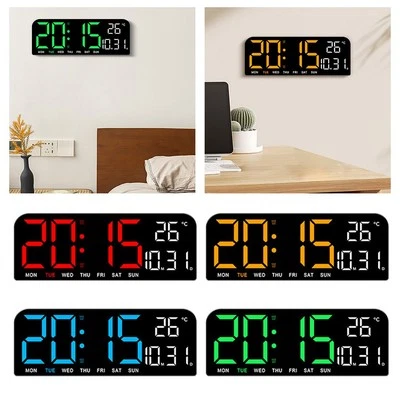 Für Übung Großbilduhr LED Digitaluhr Multifunktionsuhr - Bild 1 von 4