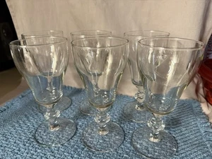 Set Of 6 - Irish Coffee Clear Glasses 6” Tall - Picture 1 of 2