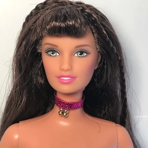 Nude Barbie 1999 Generation Girl Dance Party Brunette Lara 25769 Doll For OOAK - Bild 1 von 9