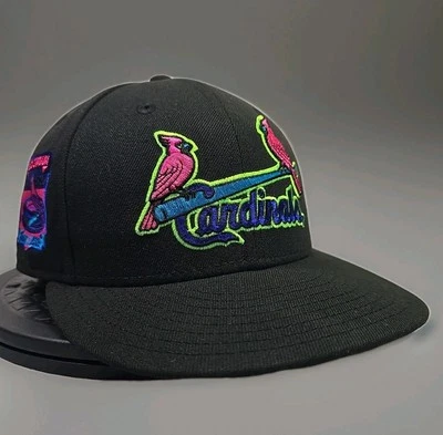 St. Louis Cardinals Busch Stadium Final Season 59FIFTY Hat – Black – Size 7 3/4 - Image 1 of 4