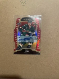 2019-20 Upper Deck Allure - Nico strum. Red Rainbow auto - Picture 1 of 2