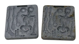 Mattel 1966 Thingmaker Fright Factory Skeleton Molds #4495-051 - Picture 1 of 5