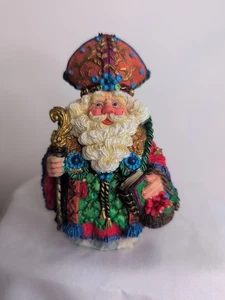 Vintage Crinkle Claus "Bishop of Maya" Santa figurine by Possible Dreams - Picture 1 of 17