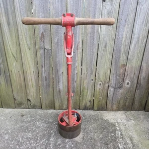 Golfplatz Putting grün Loch Cup Punch Cutter Holzgriff Werkzeug Hebelwirkung - Bild 1 von 20