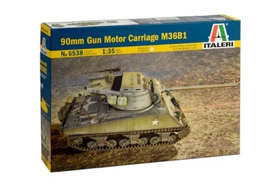 ✅ITALERI 6538 - Scala 1 : 35 90mm Gun Motor Carriage M36B1 - Immagine 1 di 4