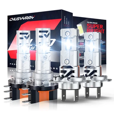 适用于梅赛德斯-奔驰 GLA250 2014 - 2020 LED 车头灯高低灯泡组合套件 — 第 1/4 张图片