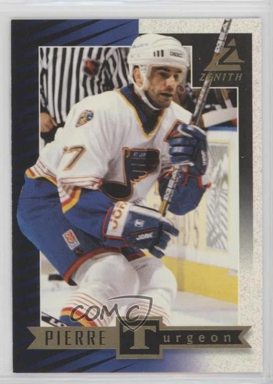 1997-98 Pinnacle Zenith Pierre Turgeon #23 HOF - Image 1 of 2