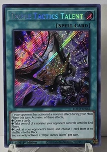 Triple Tactics Talent ROTD-EN062 Secret Rare 1st Edition Yugioh TCG NM/M - Bild 1 von 2