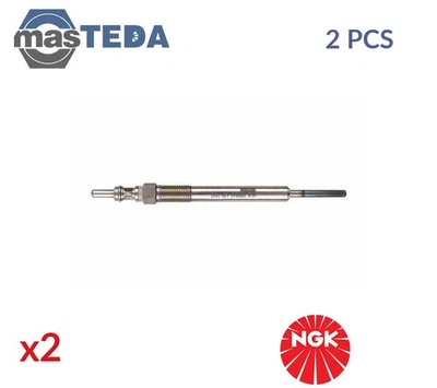 97719 ENGINE GLOW PLUGS NGK 2PCS FOR FORD KA 1.3 TDCI 1.3L 55KW - Image 1 of 4