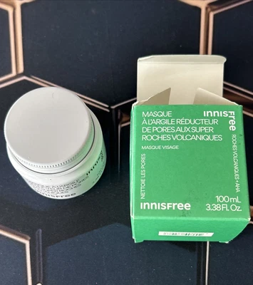 Mascarilla facial Innisfree máscara de arcilla de poro súper volcánico 100 ml Foto 1 de 4