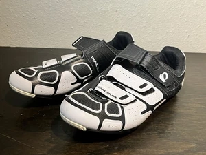 Zapatos de ciclismo Pearl Izumi Interface para hombre talla EU 41 US 8 mujeres EE. UU. 10 negros/blancos - Imagen 1 de 7