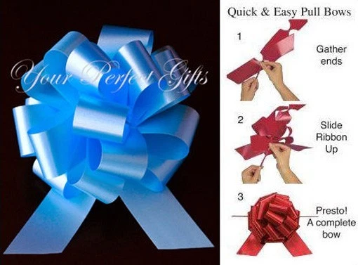 40 piezas 5" ARCOS DE TIRO Regalos de Navidad Envoltura Vacaciones FIESTA REGALO BODA BANCO PASTEL Foto 1 de 1