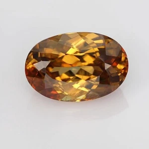 7.11 carats - Lustrous Imperial Brown Natural Tanzanian Zircon 22102723 - Picture 1 of 4