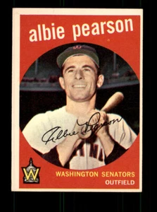1959 Topps #4 Albie Pearson EX-MT - Picture 1 of 2