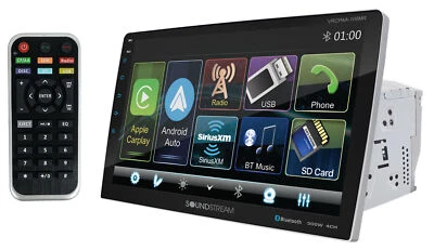 Soundstream VRCPAA-106M 10.6" Car Monitor Bluetooth/Carplay/Android Receiver - Image 1 of 4