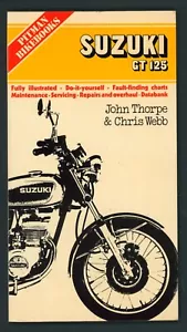 Libro manual de reparación Suzuki GT125 LMAB (74-77) Pitman GT 125 Ram-Air Twin FK12 - Imagen 1 de 15