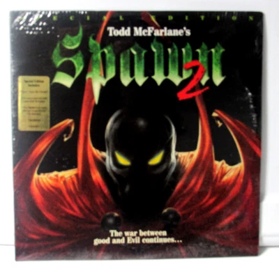 Spawn 2-Laserdisc LD NEW/SEALED Todd McFarlane HBO Horror buy 2 get 1 FREE - Image 1 of 4