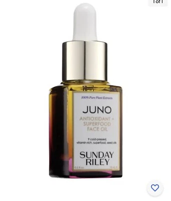 Aceite facial Sunday Riley Juno antioxidante + superalimento 15 ml. Tratamiento de la piel JJ Foto 1 de 4