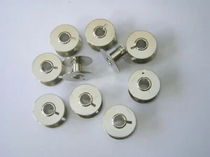 10 SINGER 31K INDUSTRIAL SEWING MACHINE BOBBINS 21.MM X 11.MM 31K15/18/20/47/48 - Picture 1 of 1