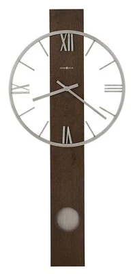 Howard Miller Halo Wall Clock 625763 Oversized Pendulum Bob Timepiece - Image 1 of 4