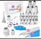 Swirly Bake Cake Decorating 65 Piece Set  Piping Nozzles Tips Free Delivery 