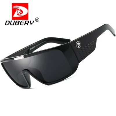 Gafas de sol deportivas de montura grande DUBERY para hombre ciclismo al aire libre gafas a prueba de viento Foto 1 de 4