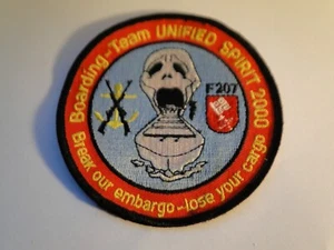 Aufnäher der Bundesmarine  Fregatte Bremen F207 Boarding Team ca  9cm - Picture 1 of 1