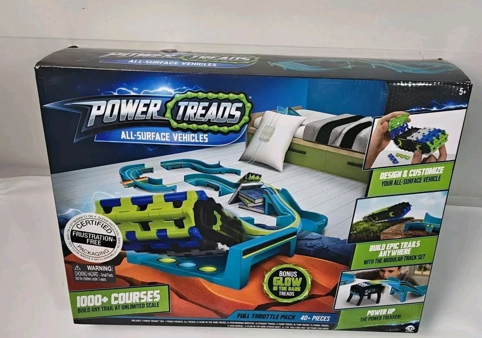 All-Surface Toy Vehicles Full Throttle Pack 40+ Pcs w/ Glow-in-The Dark Treads - Image 1 of 4