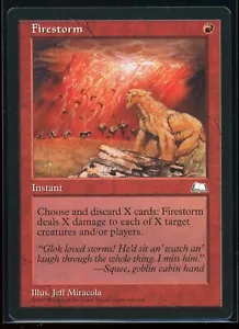 1997 Weatherlight Firestorm Red Rare MAGIC GATHERING CARD MTG Instant - Picture 1 of 2