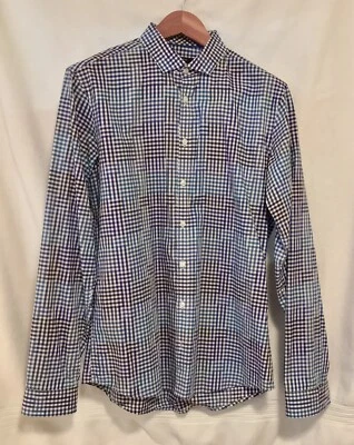 Tiger of Sweden  THORNIE  Men Formal LS Shirt   Slim Fit   Check Cotton Sz 42 - Image 1 of 4