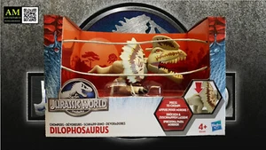 JURASSIC WORLD - DILOPHOSAURUS - KLEINER DINO FIGUR - HASBRO 2015 -NEU & OVP - Picture 1 of 4
