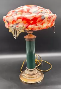 ⚜️ Antike Jugendstil Tisch Lampe 43cm um 1920⚜️ - Bild 1 von 14