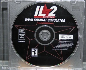 "IL2 STURMOVIK WWII COMBAT SIMULATOR" PC Game From UbiSoft WIN 98/XP Vint. 2001 - Picture 1 of 5