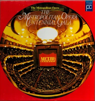 Metropolitan Opera: Centennial Gala (1983) Laserdisc - Image 1 of 4