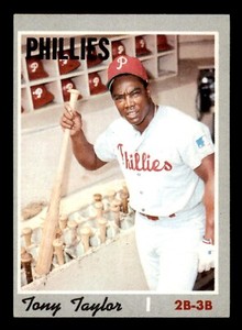1970 Topps Baseball #324 Tony Taylor VG/EX *d2