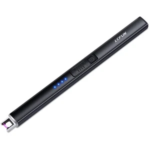Feuerzeug, Plasma, elektrisches, USB, winddicht, Feuer, Outdoor, Kerzen - Bild 1 von 10