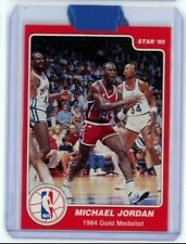 1985 STAR MICHAEL JORDAN OLYMPIC 1984 GOLD MEDALIST CARD #5 SET BREAK  HSN