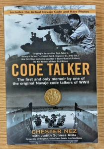 Code Talker SIGNED BY BOTH!! C Nez & J Avila. Navajo Code WWII Rare Photos - Imagen 1 de 8