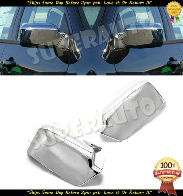 CUBIERTAS DE ESPEJO CROMADAS PARA FORD FUSION 2006-2011-MERCURY-MILAN-LINCOLN-MKZ 10 11  Foto 1 de 3