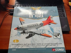 Corgi Aviation Archive Douglas C47 R4D-5 'Que Sera Sera' 12418 USN VX-6 AA30002 - Imagen 1 de 21