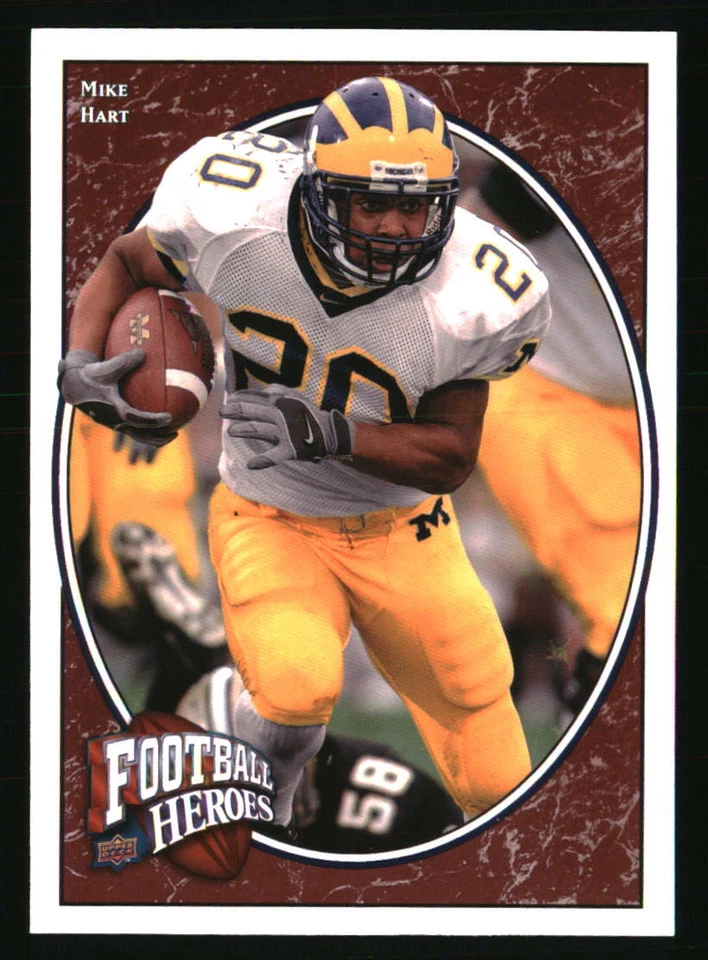 Mike Hart 2008 Upper Deck Heroes #181 FOOTBALL Card - Image 1 of 2