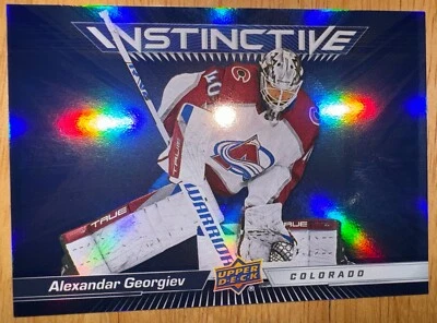 2023-24 Upper Deck Series 2 - Instinctive #IN-9 Alexandar Georgiev - Image 1 of 2