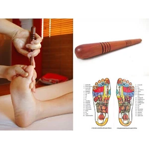 Holzstab Werkzeuge Thai Massage Fuß Handreflexzonenmassage Gesundheitstherapie - Bild 1 von 5
