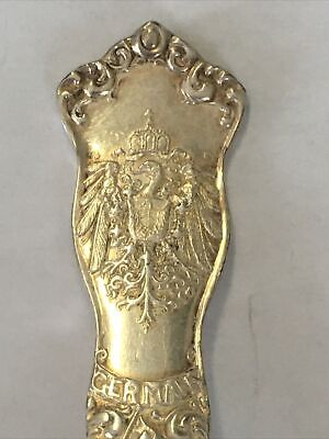 Vintage Souvenir Spoon Collectible Germany American Silver Co 6” • 12.81$